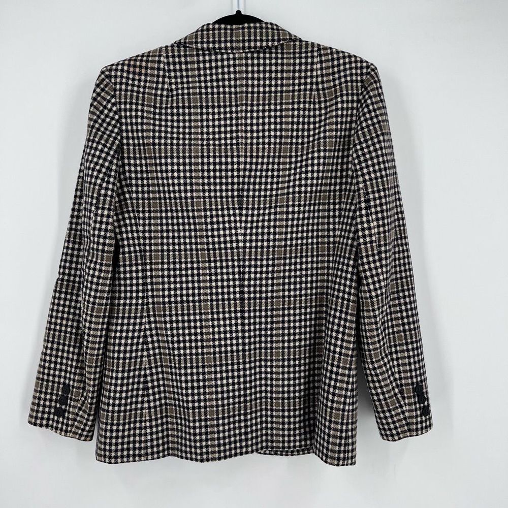 Vintage Pendleton Academic Virgin Wool Plaid One … - image 4